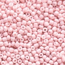 Glas rocailles kralen 11/0 (2mm) Creole pink
